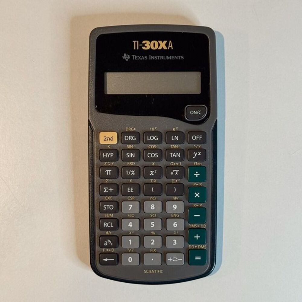 Texas Instruments TI-30XA‎ Scientific Calculator - Picture 2 of 5